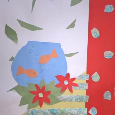 Year 6 Taster Day - Matisse Goldfish June 2017